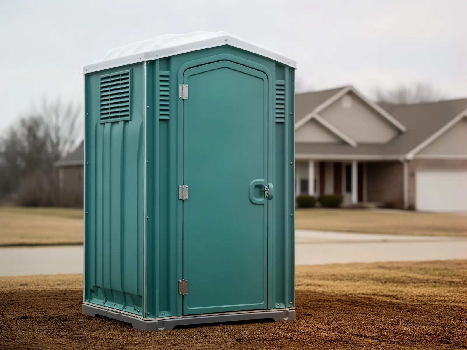 Clean porta potty unit from Carter Brothers Porta Potty Rental in Oakland, CA